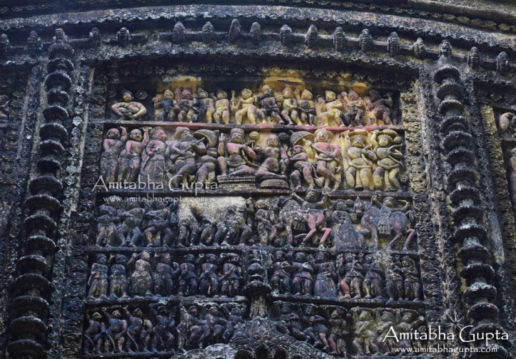 Central Arch Panel of Damodar Temple